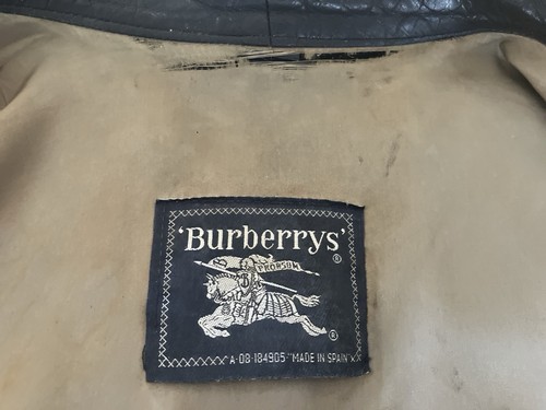 Chaqueta de Cuero Burberry Vintage - Imagen 8 de 12