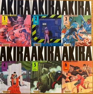 Akira Manga von Katsuhiro Otomo Band 1 bis 6 (komplett) auf Deutsch Carlsen