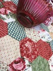 8” VTG Fenton Cranberry Snow Crest Thumbprint  Crimped Ruffled Basket — photo 9
