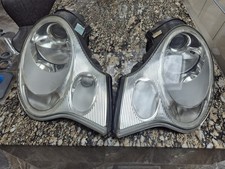 Genuine Porsche 996 Halogen Facelift Set Of Headlights Headlight Trays Genuine Porsche 996 Halogen Facelift Set Of Headlights Headlight Trays