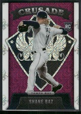2022 Panini Chronicles #2 Shane Baz Crusade Purple Mojo #/99