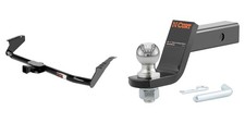 Curt Trailer Hitch Tow Cargo Package 2in Receiver Ball Mount Pin Clip 13105