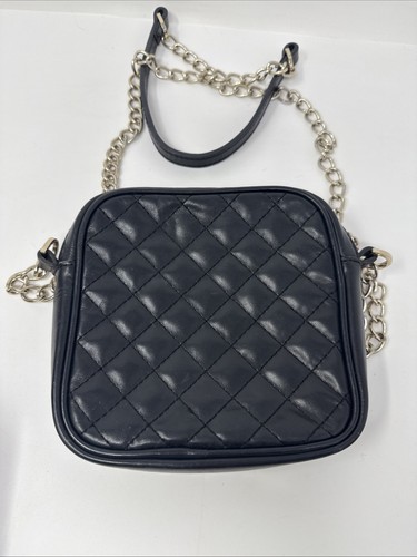 Antonio Biaggi Black Small crossbody quilted Chain strap - Picture 3 of 8