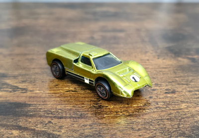 #ad 1967 HOT WHEELS Sweet 16 Redline FORD J CAR Spectraflame Lime Green Great $106.90