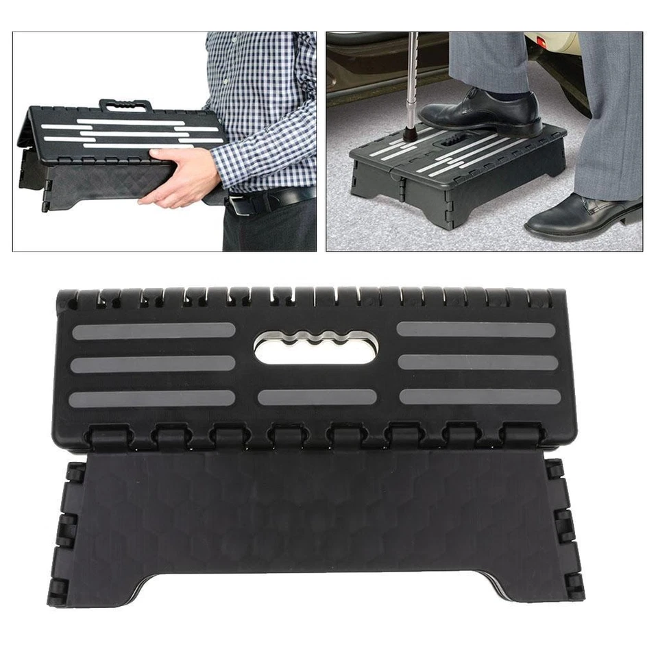 Marchepied Pliant Portatif Pour Personnes âgées Enceintes Et - Photo 4/4