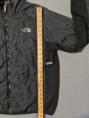 The North Face Full Zip Mens Medium RN 61661 CA 30516 Black Nylon