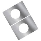4 pcs Door Reinforcement Plate Door Striker Plate Accessory door knob plate