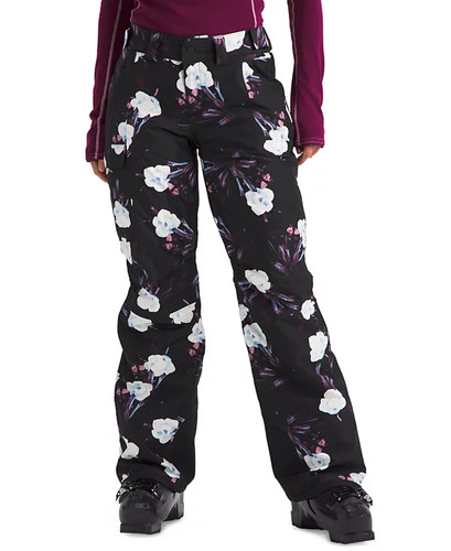 The North Face Women's Freedom Insulated Pants - Tnf Black Winter Flower Size L - Picture 1 of 4