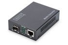Digitus Assmann 82130 Gigabit Media Converter RJ45/SFP, Black RJ45/SFP - Gigabit