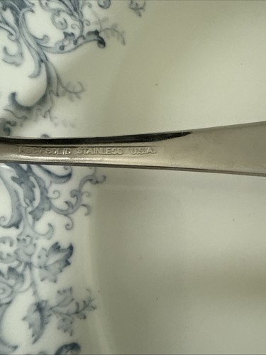 20 Vintage Hobson & Botts Stainless Steel “Heather”Forks/Knives/Spoons - Picture 7 of 11