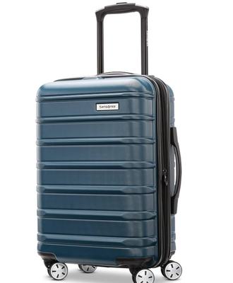 #ad Samsonite Omni 2 International Carry On Luggage with 360° Spinner Wheels in Teal $97.49