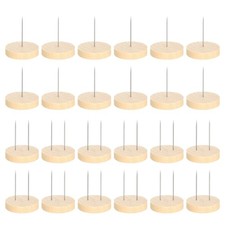 24x/Set Crochet Dolls Stand Knitted Dolls Display Stand Action Figure Stand