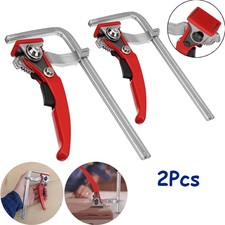 2X Bench Dog Clamp 160x60mm Quick Release Dog Hole Clamp For MFT And Guide Rail