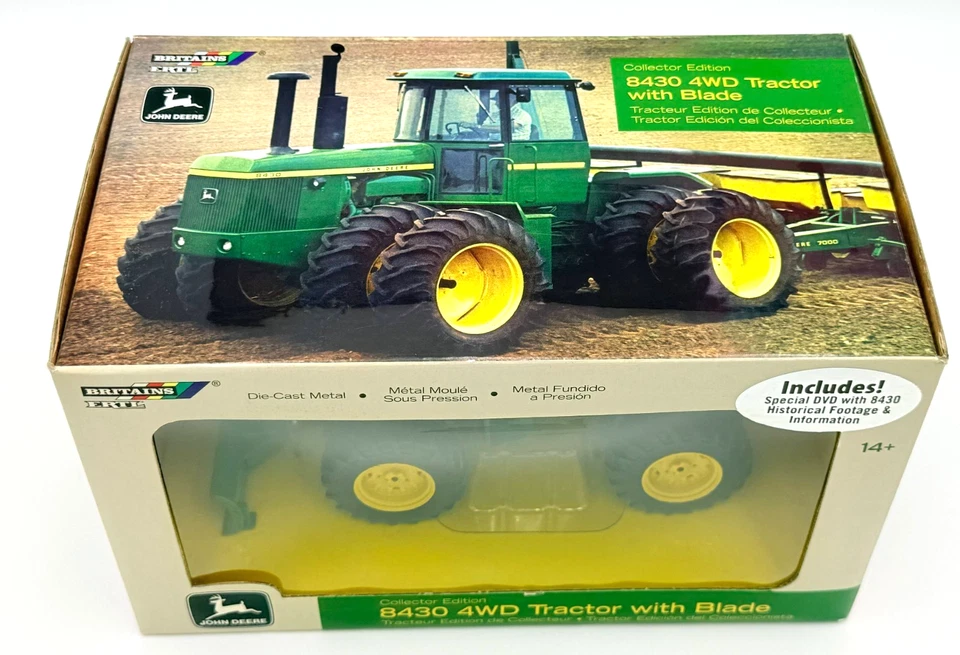 ERTL - Collector Edition - 8430 4WD Tractor With Blade - 1:32 Scale - Image 2 of 4