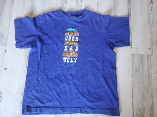Vintage 90's Nike NBA Gray Tag USA T Shirt Good Bad Ugly Sz Large - Picture 4 of 7