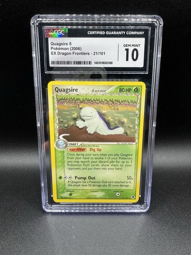 Quagsire δ graded CGC 10 for sale on eBay
