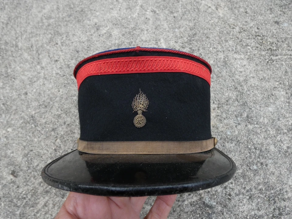 FRANCE 40 GARDE REPUBLICAIN 1930 1940 Ancien Kepi Taille 58 - Photo 4/4