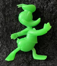 Vintage Green Donald Duck Plastic Louis Marx Co. 1971 Walt Disney Productions