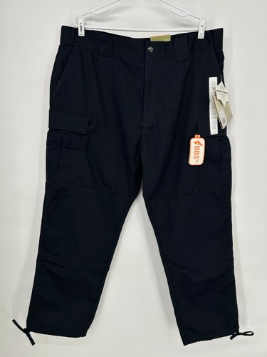 Pantalones tácticos 5.11 para hombre medianos 42x30 azul marino sarga TDU pantalón cargo ripstop - Imagen 1 de 7