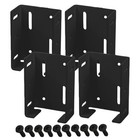 Innovative Design Carbon Steel Fence Brackets Compatible with Deck Railings