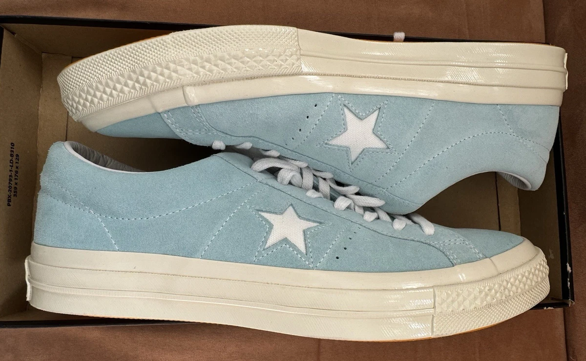 Converse One Star Ox x Golf Wang Le Fleur Clearwater Blue Sneakers Size 7 Converse × Golf Wang × Tyler The Creator Tyler The Creator  main image 4