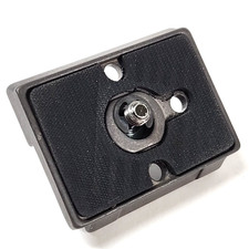 Manfrotto Quick Release Adapter Plate 3/8" Metal Measures 2 1/8"X1.75"