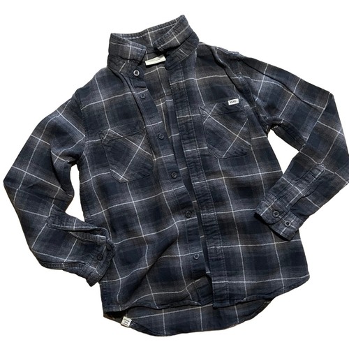 LOT of 2 Vans Flannel Shirts Youth Size S - Picture 2 of 8