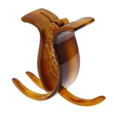 Camila Paris NV05 French Hair Clip for Women, Coffee 3 Teeth Ponytail