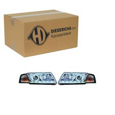 DIEDERICHS TUNING H1 SCHEINWERFER SATZ CHROM KLARGLAS passend für VW PASSAT