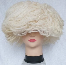 Russian Caucasian Sheep Lamb Fur Hat Headdress Handmade UFC Khabib Nurmagomedov