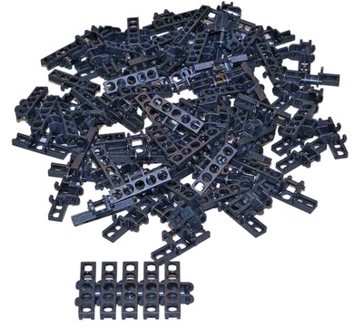LEGO Technik - 100 Kettenglieder breit schwarz z.B für Raupenbagger 3873 NEUWARE