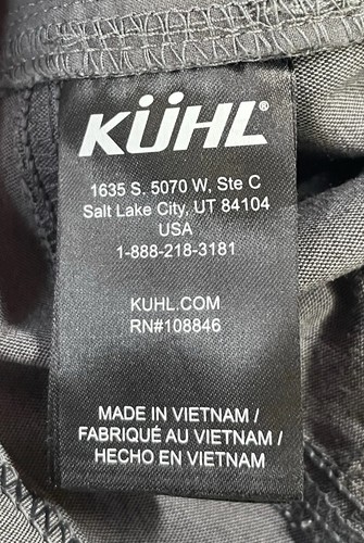 Women's KUHL Capris Stretch Cotton Nylon 4 Pocket Pale Green Size 14 - Picture 6 of 10