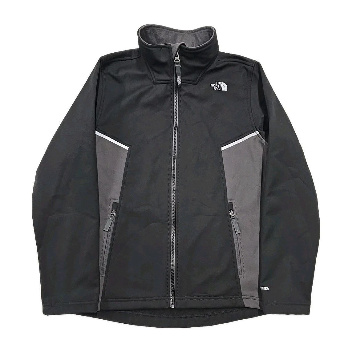 The North Face Youth Apex Bionic Windwall Jacket Boys Sz L 14/16 Black NWT $99