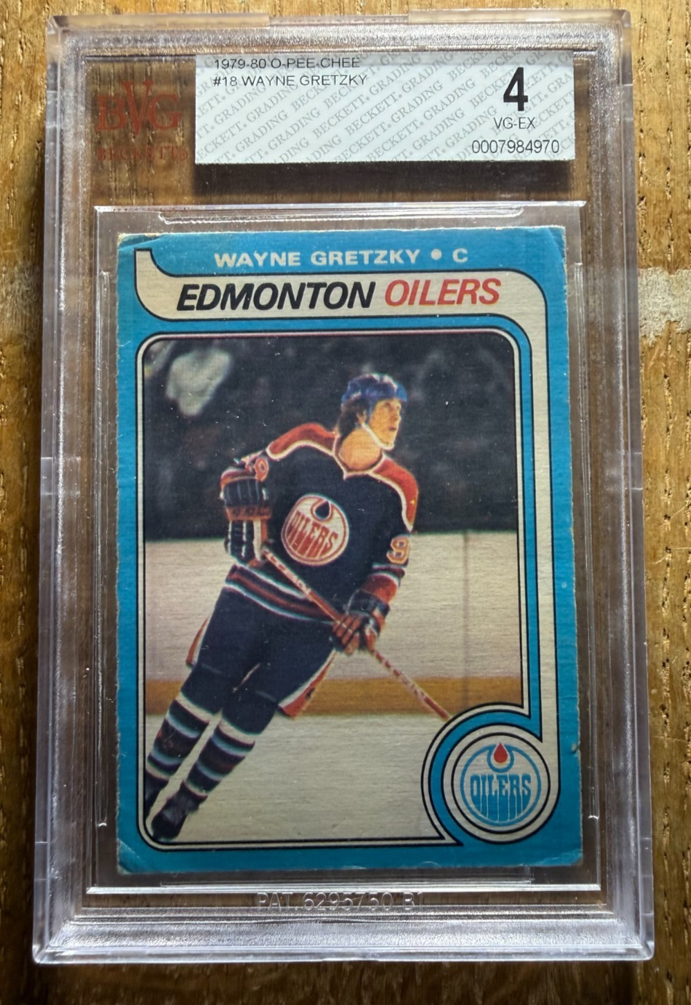 1979-80 OPC #18 Wayne Gretzky RC...BVG 4 VG-EX...All-Time Legendary HOF Icon!