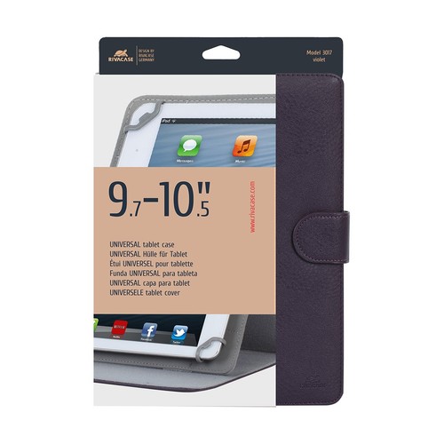 Rivacase Étui pour Tablette Universel 10"/11" Édition Folio Orly Multi-Fonction - Photo 4/4