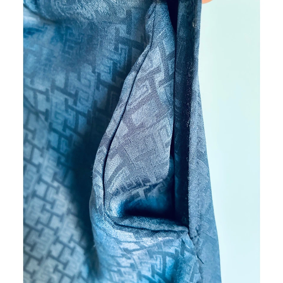 Juego de pijama Tommy Hilfiger azul marino mediano nuevo con etiquetas Foto 4 de 4