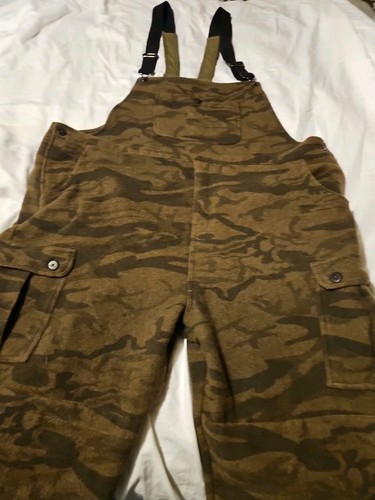 Game Hunter Wool Camo Bibs Herren Größe 40 (D8)