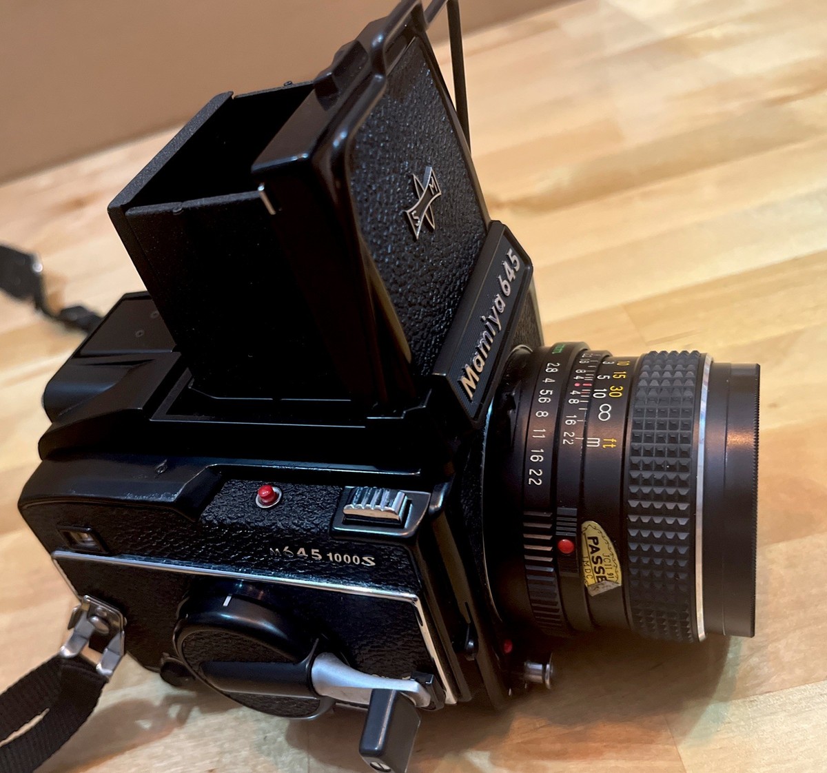 MAMIYA M645 1000s CAMERA 80mm F2.8 Lens, 150mm 1:4 Lens With