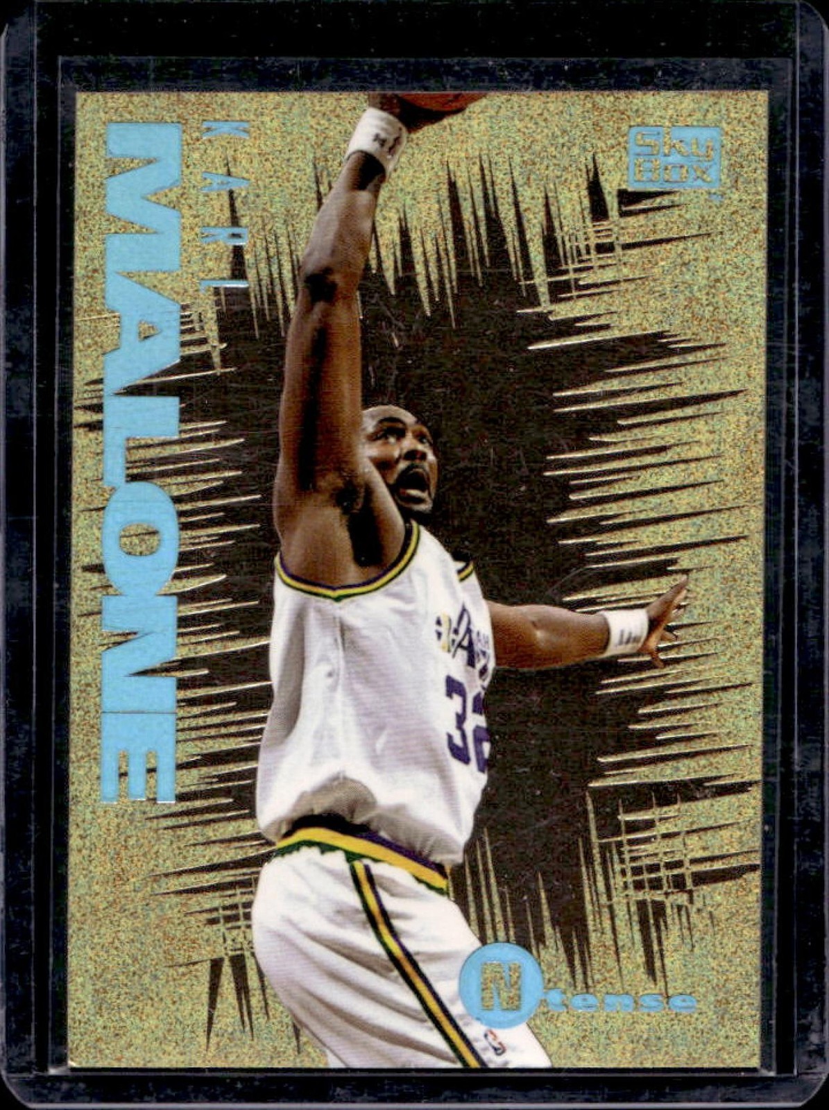 1994-95 Skybox E-Motion Karl Malone N Tense #5 Jazz
