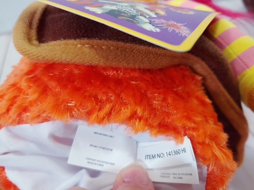 Jim Henson's Fraggle Rock Gobo Plüsch Handpuppe Manhattan Spielzeug Neu mit Etikett - Bild 10 von 12