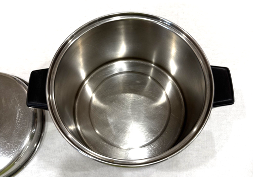 Lifetime Cookware T304 5 Ply Stainless Steel - 4 Quart Stock Pot Pan w Lid - Picture 3 of 4