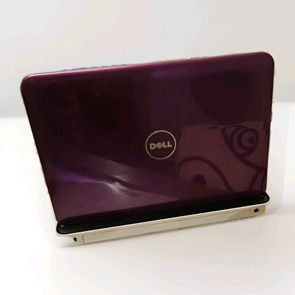 Netbook Dell Inspiron Mini 1012 10,1 pulgadas con Windows 7 ~ púrpura ~ 1 GB/160 GB Foto 2 de 4