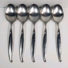 Oneida Community 18/8 Stainless Driftwood 5 Soup Spoons