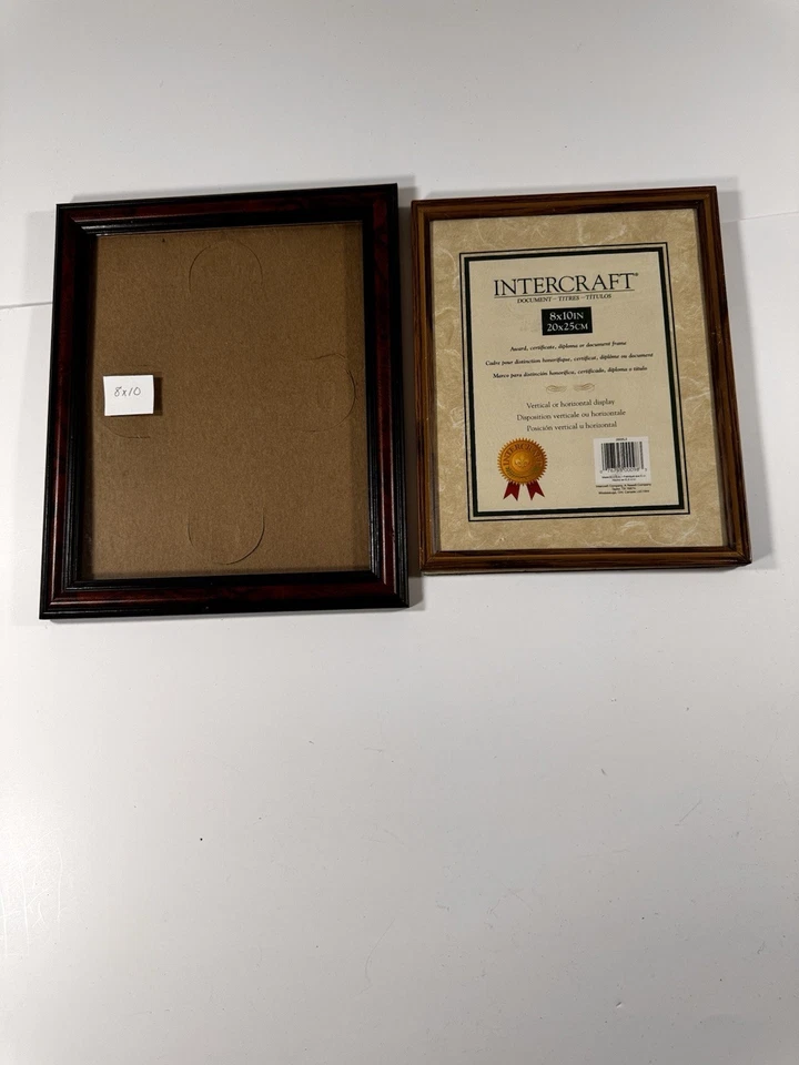 Vtg Picture Photo Frames Brass Gold Tone MCM Hinged Varies MIXED LOT 0f 10 - Image 3 of 4