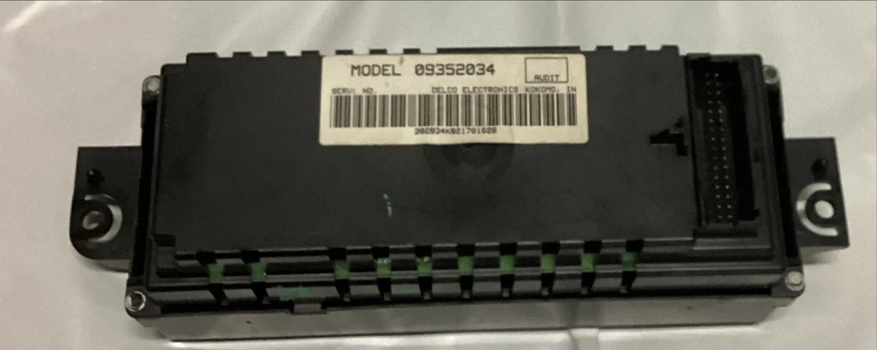 97-05 BUICK REGAL A/C НАГРЕВАТЕЛЬ ТЕМПЕРАТУРЫ КЛИМАТ-КОНТРОЛЬ - OEM ДЕТАЛЬ # 09352034 - Изображение 2 из 2