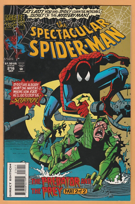 Spectacular Spider-Man #216 - Scorpion - NM | eBay