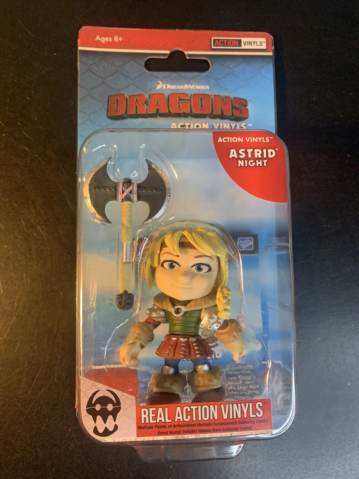 How To Train Your Dragon Astrid Night Action Vinyls NEW Toys 2017 Loyal Subjects - Image 2 of 4