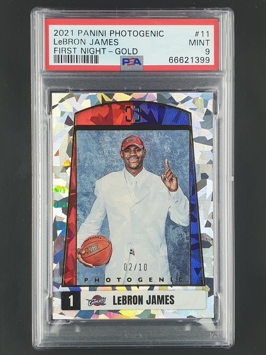 2021-22 Photogenic LeBron James First Night Diamond Anniversary 