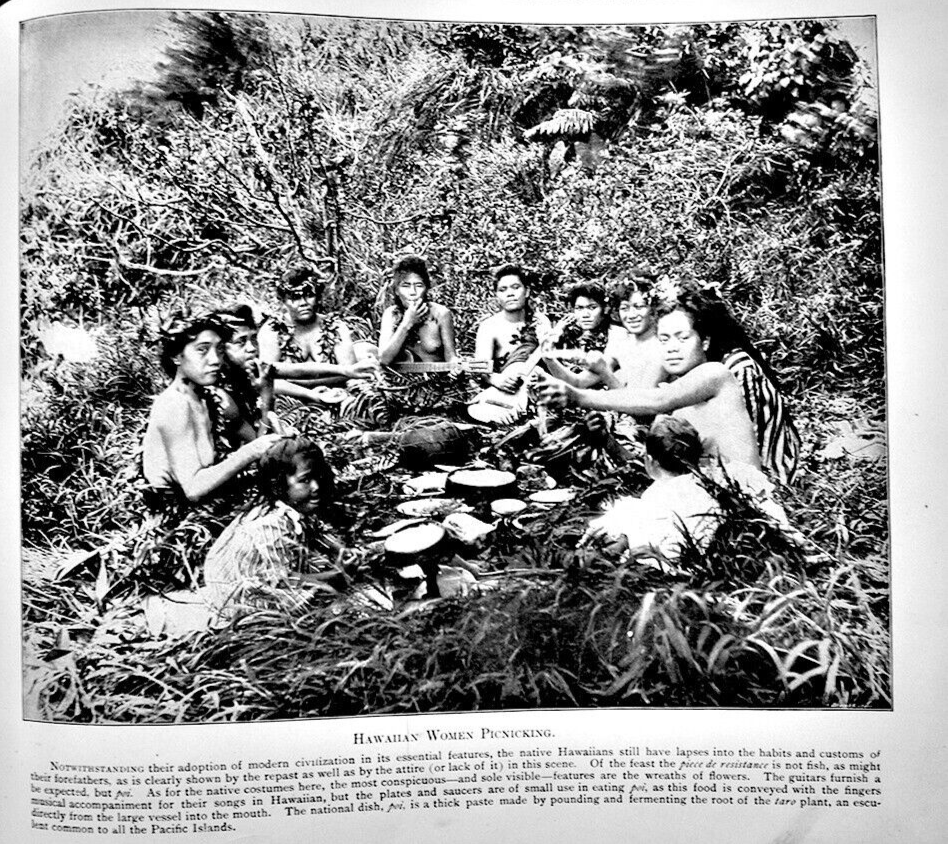 Vintage Hawaiian Photo Book 'Paradise of the Pacific' Early 1900s