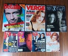 X Files Gillian Anderson David Duchovny Magazine TV Guide Lot Sci Fi 1996 97 98